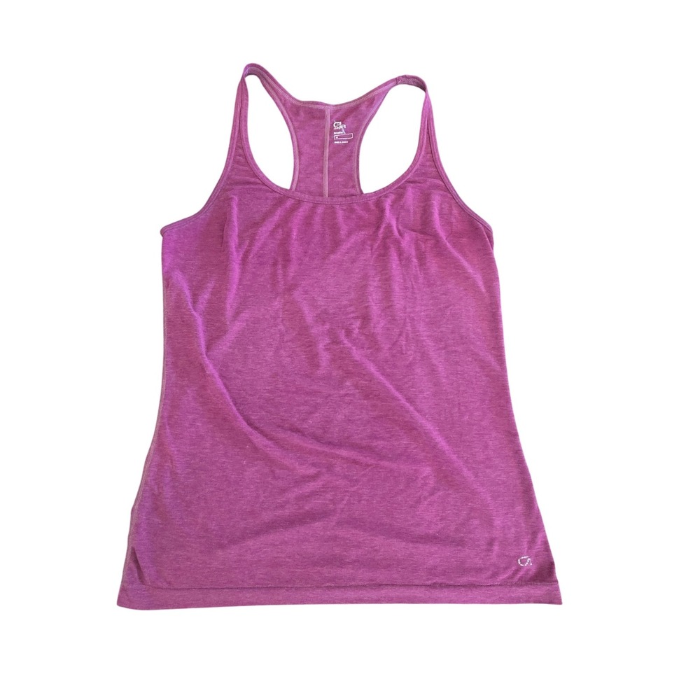 GapFit Breathe Tank V2 Primo Plum Heathered Racerback Workout Top Womens Medium